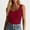 Wine#25, variant on HAJWOH Womens Tank Tops Scoop Neck Ribbed Tops Solid Sleeveless Blouses Lightweight Slim Fit Basic Top Summer Outfits 2026