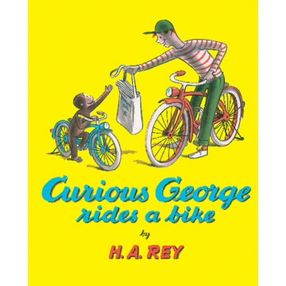Pre-Owned Curious George Rides a Bike (Paperback) 0395174449 9780395174449