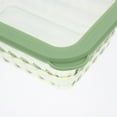 thumbnail image 5 of LEORX 3pcs Lunch Salad Container Light Green PP Kitchen Storage for Picnic, 5 of 6