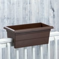 thumbnail image 5 of Root & Vessel Countryside Railing Planter, Brown, 24", 5 of 5