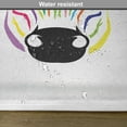 thumbnail image 6 of Ambesonne Zebra Place Mats Set of 4, Colorful Exotic Funny, Standard Size, Multicolor, 6 of 6