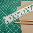 thumbnail image 3 of I Love Pandas Bamboo 12 Inch Standard and Metric Plastic Ruler, 3 of 3
