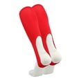 thumbnail image 2 of Solid Colored Baseball Stirrups Pattern A (Scarlet, Medium), 2 of 2