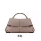 thumbnail image 1 of Bolso bandolera plisado de alta gama Smile Bag en gris, 1 of 3