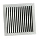 thumbnail image 2 of Rejillas de barra lineal, rejilla de ventilación de aire, rejilla de techo moderna, Deflector de ventilación de aire cuadrado, dirección para pared de 30cmx30cm, 2 of 9