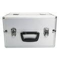 thumbnail image 2 of Ktaxon Pro Aluminum Makeup Train Storage Case Jewelry Box Cosmetic Organizer Lockable, 2 of 5