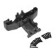 thumbnail image 1 of Pieza de repuesto para actualización de coche RC, resistente coche RC Hobby 1:14, accesorio de bricolaje, repuesto para orugas negro, 1 of 9