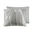 thumbnail image 6 of Cotton Bedding Set 3 PCS Full/Queen Botanical Cotton Comforter Set Gray,Bed In A Bag, 6 of 14