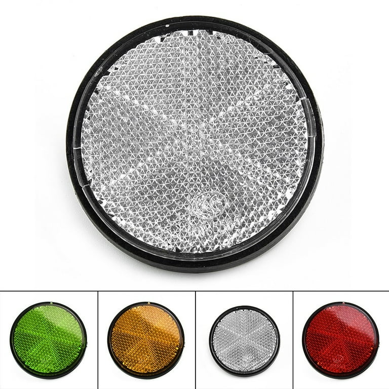 Round bicycle reflectors sale