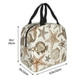 thumbnail image 5 of starfish Lunch Box for Women Men Insulated Lunch Bag Women Cute Lunch Bags for Women Adults Cooler Tote Bag for Work Picnic Gifts, 5 of 6