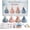 D, variant on Magical Dress Worlds — 3D Beaded DIY Collection, Tiny 3D Beaded Magical Dress Worlds 3D DIY Kit, 28 Miniature Fantasy Dresses, Princess Fairy Ocean Gothic Cute Collections for Crafting, Gifts