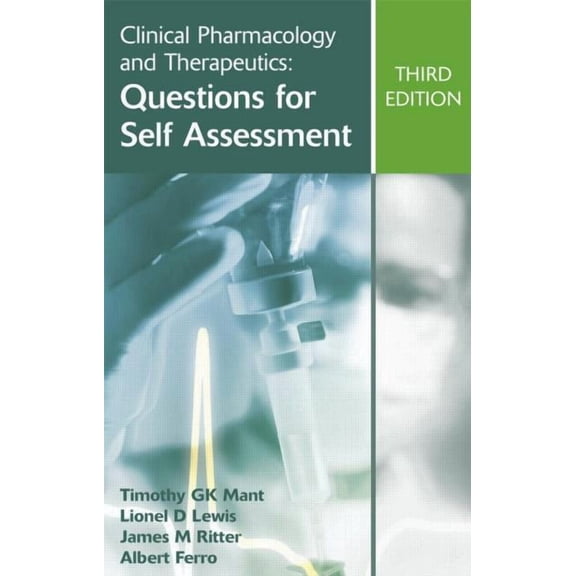 Clinical Pharmacology and Therapeutics: Questions for Self Assessment, Third edition, (Paperback)