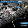 thumbnail image 2 of Manguera de Refrigerante de A/C para Toyota Camry 2011-2015 Línea de Manguera de Presión de Aire Acondicionado No. 8871106490 Caucho Hierro, 2 of 6