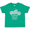 thumbnail image 3 of Inktastic Crawl Walk Ride Motorcycle Boys or Girls Baby T-Shirt, 3 of 5