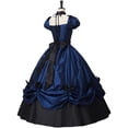 thumbnail image 5 of Gothic Southern Belle Victorian Dress Marie Antoinette Wedding Dress Ball Gown Rococo Masquerade Prom Dress, 5 of 7