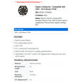 thumbnail image 2 of Engine Cooling Fan - Compatible with 2004 - 2014 Nissan TITAN 2005 2006 2007 2008 2009 2010 2011 2012 2013, 2 of 2