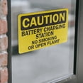 thumbnail image 4 of (2 Pack) Battery Charging Station No Smoking Or Open Flames OSHA Caution Sign, 4 of 7