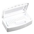 thumbnail image 1 of Youkk Nail Sterilization Box Plastic Disinfection Manicure Tools Set Transparent, 1 of 1