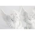 thumbnail image 1 of tredstone 2pcs Cupid Angel Statue Tabletop Cherub Home Decor Garden Ornament White, 1 of 8