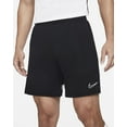 thumbnail image 2 of Nike Dri-FIT Academy Men's Knit Soccer Shorts, Black/White, XL, 2 of 6