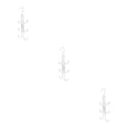 thumbnail image 3 of Injueey Monederos Bolsos Perchero Gancho para colgar Ropa Sombreros Cinturones Bufanda Soporte de almacenamiento Suministros multifuncionales Type1 NO1, 3 of 6