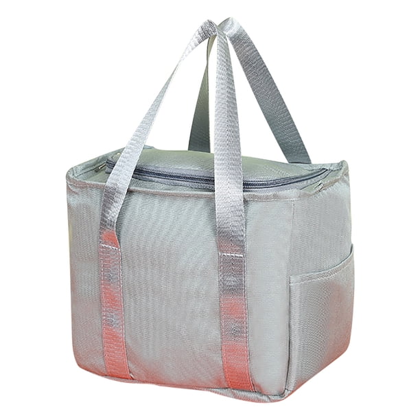 Yhmxh Organizadores y almacenamiento Bolsa para lonchera, bolsa aislante tipo bento, bolsa para trabajo de oficina, bolsa de comida, bolsa aislante gruesa Almacenamiento de ducha
