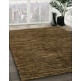 thumbnail image 3 of Ahgly Company Machine Washable Indoor Rectangle Abstract Bakers Brown Area Rugs, 5' x 7', 3 of 7