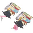 thumbnail image 4 of 1 Pair Graduation Themed Ear Pendant Ear Decoration Graduation Earring for Women, 4 of 8