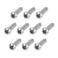 thumbnail image 1 of Unique Bargains M8x25mm Torx Sécurité Machine Vis 304 Acier Inoxydable 10Pack, 1 of 5