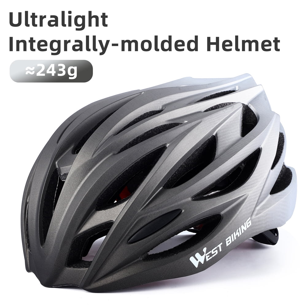 Gradient Color Helmet Gradient Color Breathable Cycle Helmet Integrated Safety Cap for Bike Cycling