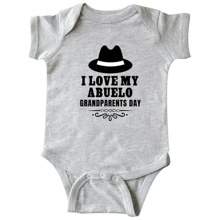 

Inktastic Grandparents Day I Love My Abuelo Gift Baby Boy or Baby Girl Bodysuit