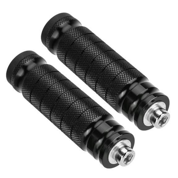 2pcs Motorcycle Rear Footrests Universal M8 Non Slip Foot Rest Pegs Pedals