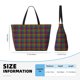 thumbnail image 4 of Fotbe Rainbow Houndstooth Bolsa de Viaje para Playa - Resistente al Agua, Bolsa Tote de Gran Capacidad y Ligera con 7 Bolsillos para Mujeres y Hombres, 4 of 7