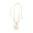Pink white, variant on Unique Ceramic Sea Star Pendant Necklace With Braided Strands For Beach Trips And Festivals