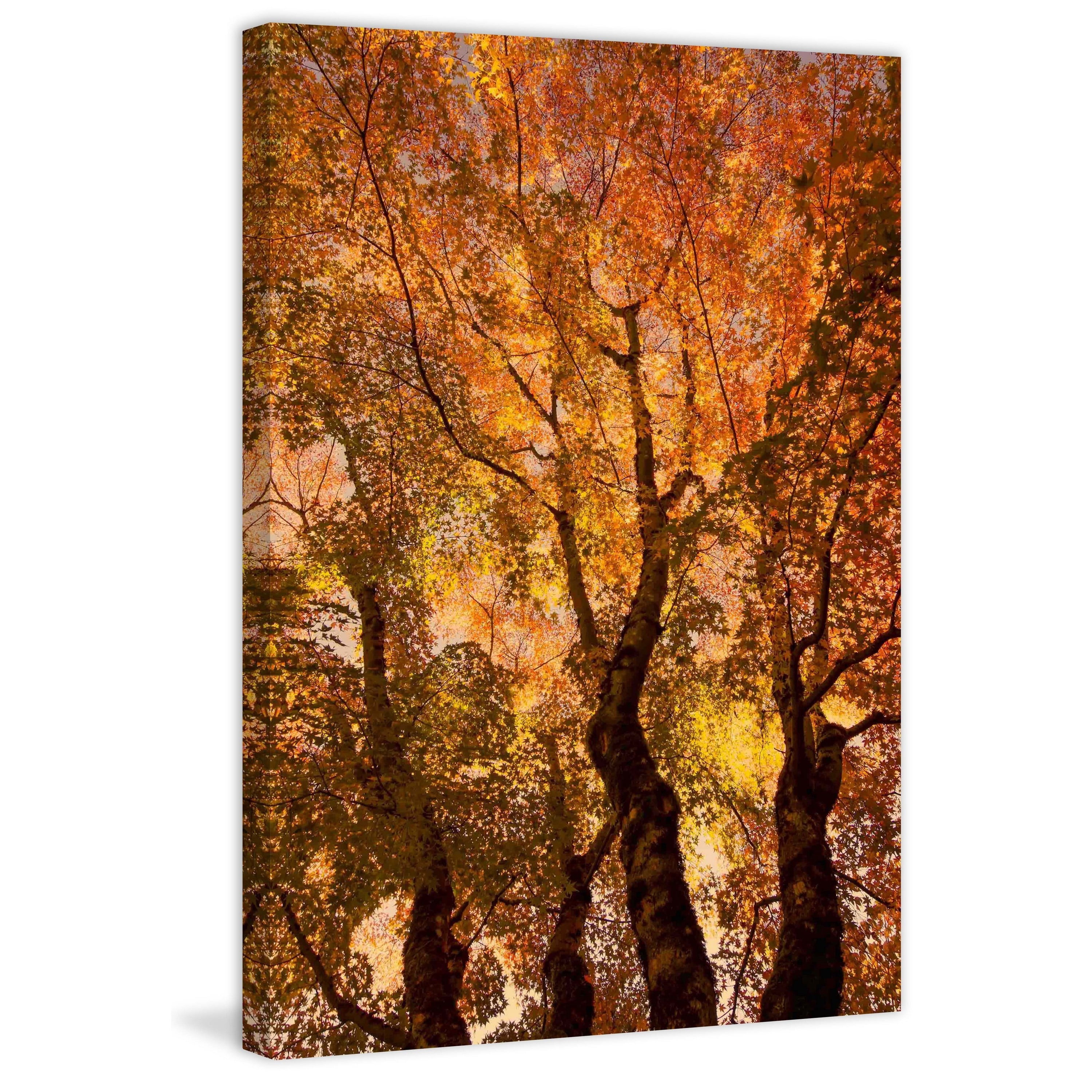 "The Trees Dance" Painting Print on Canvas