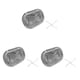 thumbnail image 2 of Vogacara Estuche Braces Caja de almacenamiento Sello protector bucal Contenedor transparente con soporte para mondadientes de partición Type1 NO1, 2 of 6