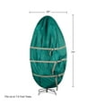 thumbnail image 3 of Tiny Tim Totes Upright Christmas Tree Storage Bag for 7.5ft Trees, 600D Canvas with Zipper, Green, 3 of 9