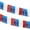Style E, variant on Topboutique Patriotic Tinsel Garland 8 Pcs 6.56 ft Metallic Star Red White Blue Garland 4th of July Decorations Independence Day Metallic Twist Hanging Garland for Staircase Railing,Total 52.5 ft