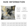thumbnail image 5 of Nawypu Abstract Black and Gold Marble Pillow Covers Black and Gold Living Room Decor,Black and Gold Decor,Set of, 5 of 5