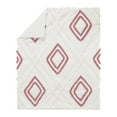 thumbnail image 4 of Sweet Jojo Designs Diamond Tuft Mauve Pink Ivory Off White 4 Piece Crib Bedding Set, 4 of 6