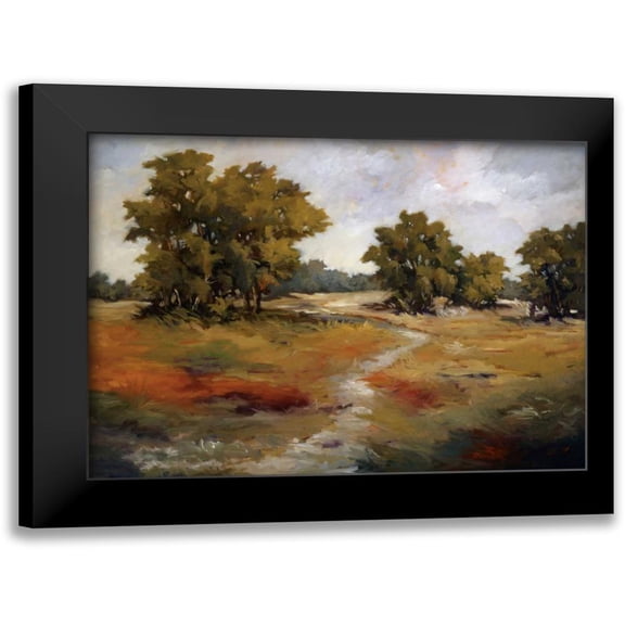 Baynes, Maija 14x12 Black Modern Framed Museum Art Print Titled - Peaceful Retreat II