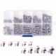 thumbnail image 2 of 200Pcs 304 Stainless Steel Grub Screws Hex Socket Screw Assortment Kit Set M3/M4/M5/M6/M8, 2 of 5