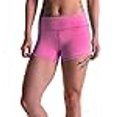 thumbnail image 3 of Tough Mode Shorts de Compression pour Femmes 3 Pouces Entraînement Athlétique Volleyball Course WOD Rose, 3 of 4