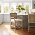 thumbnail image 2 of DeeHome Cane Back Counter Stool, 2 of 9