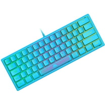 ZIYOULANG K61 60% Gaming Keyboard, Compact RGB Backlit Wired Waterproof, for PS4 XBOX PC Laptop Mac