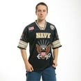 thumbnail image 2 of Rapid Dominance  Football Jerseys, Navy, Navy, Extra Large, 2 of 3
