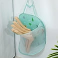 thumbnail image 6 of deevoka 5X FOLDING LAUNDRY BAG HAMPER DIRTY CLOTHES STORAGE WASHING BASKET BIN Green, 6 of 8