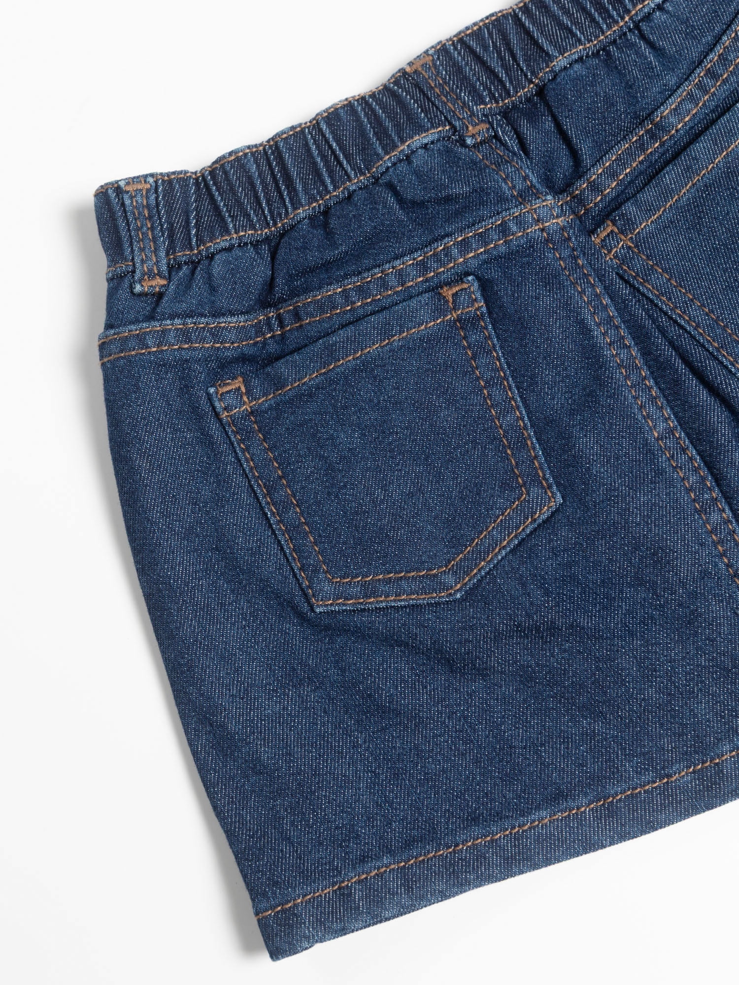 Wonder Nation Toddler Girl Denim Skort, Sizes 12 Months - 5T