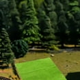 thumbnail image 4 of Luxshiny 2Pcs Model Grass Mat Artificial Turf Green Fake Grass Pad for Sand Table Decoration and Landscape, 4 of 7