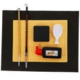 thumbnail image 6 of FRCOLOR Calligraphy Pens Set for Beginners with Ink Stone Writing Brushes and Ink for Practice Use Multi Color, 6 of 8